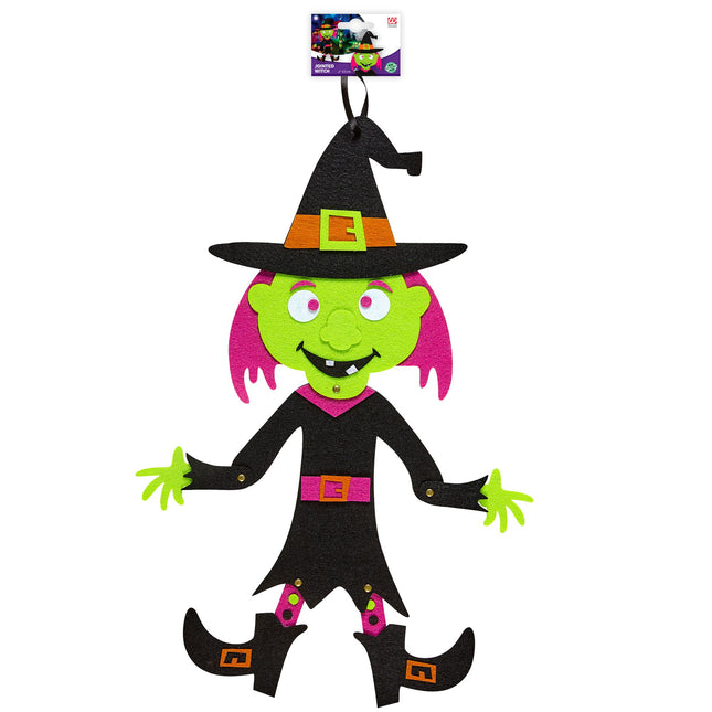Decorazione da parete Halloween Strega 53 cm