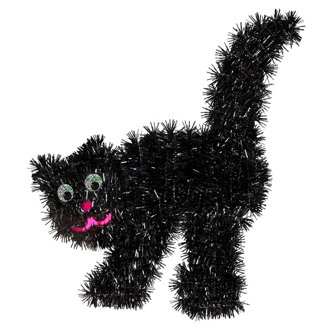 Decorazione appesa di Halloween Gatto nero 36 cm