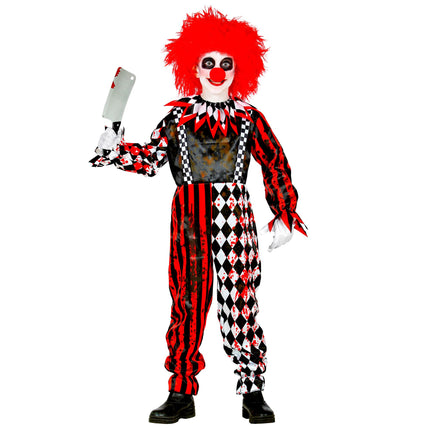 Costume di Halloween da clown per bambino