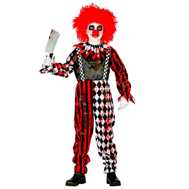 Costume di Halloween da clown per bambino