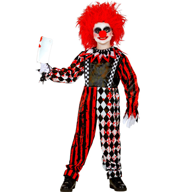 Costume di Halloween da clown per bambino