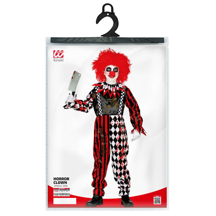Costume di Halloween da clown per bambino