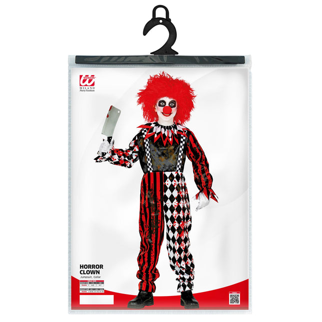 Costume di Halloween da clown per bambino