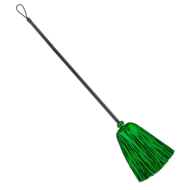 Scopa della strega di Halloween Verde 92 cm