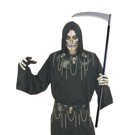 Falce finta di Halloween pieghevole 1m