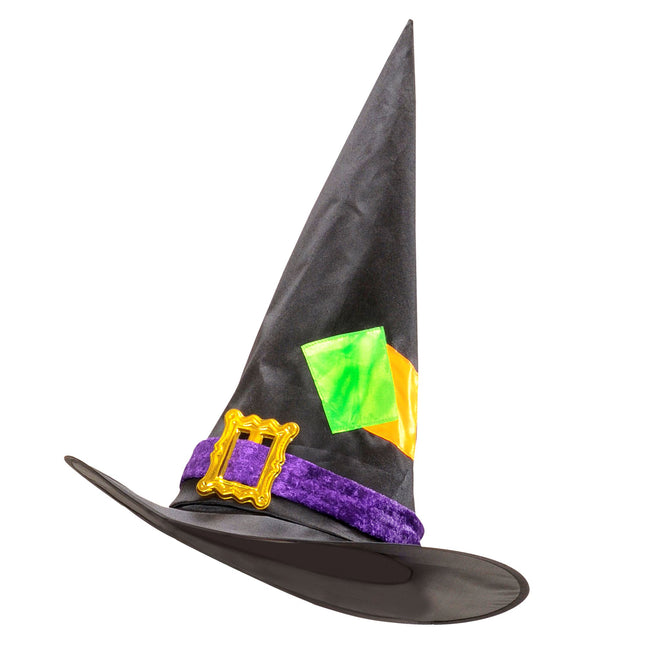 Cappello da strega di Halloween colorato