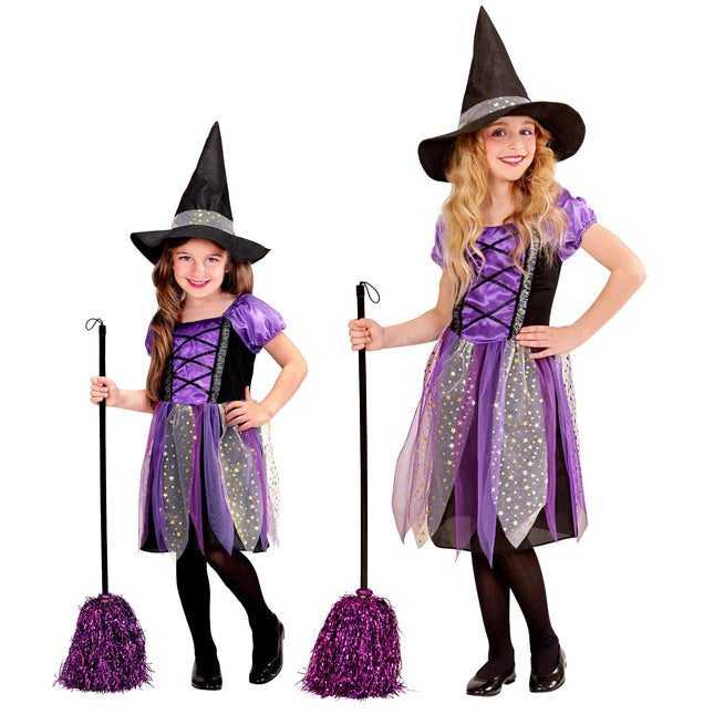 Vestito di Halloween Viola Ragazza 2 pezzi