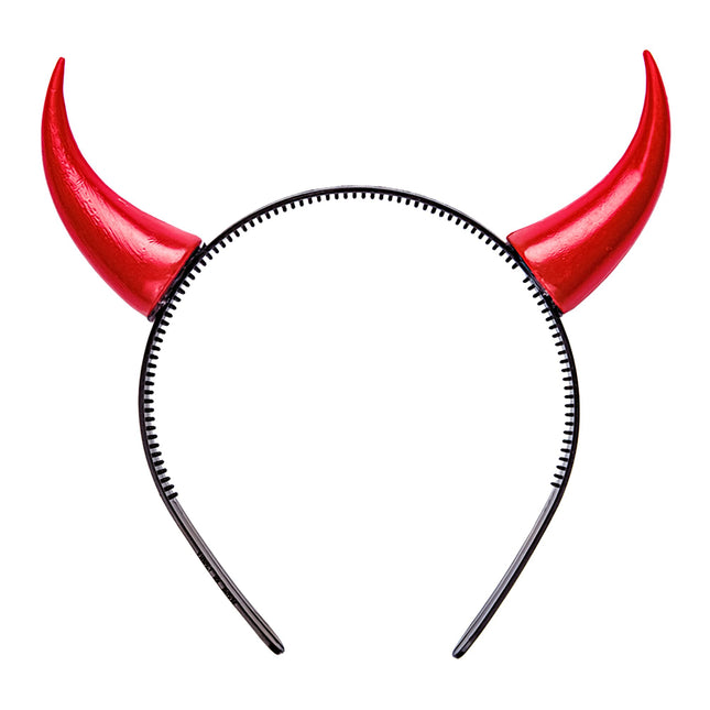 Cerchietto di Halloween con corna da diavolo