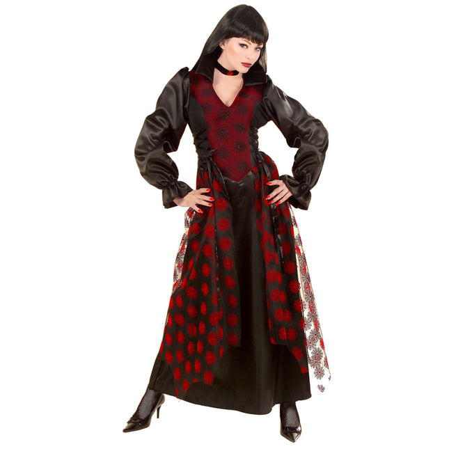 Abito Halloween Donna Vampiro Vittoriano