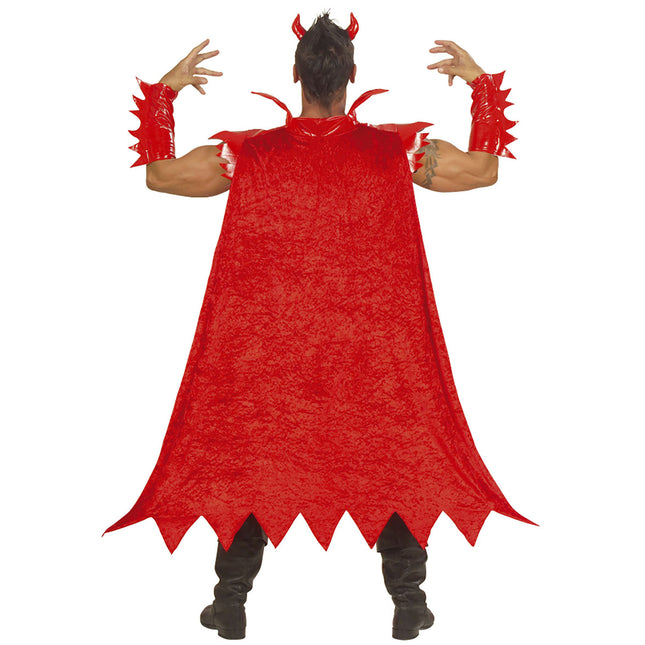 Costume Halloween Diavolo Rosso Uomo
