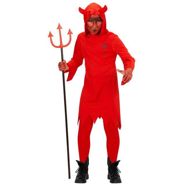 Costume Halloween Diavolo Rosso Ragazzo