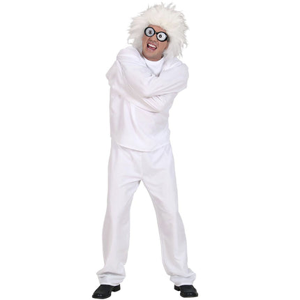 Costume Halloween Uomo Bianco Pazzo