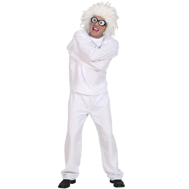 Costume Halloween Uomo Bianco Pazzo