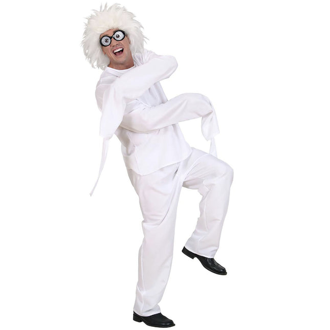 Costume Halloween Uomo Bianco Pazzo