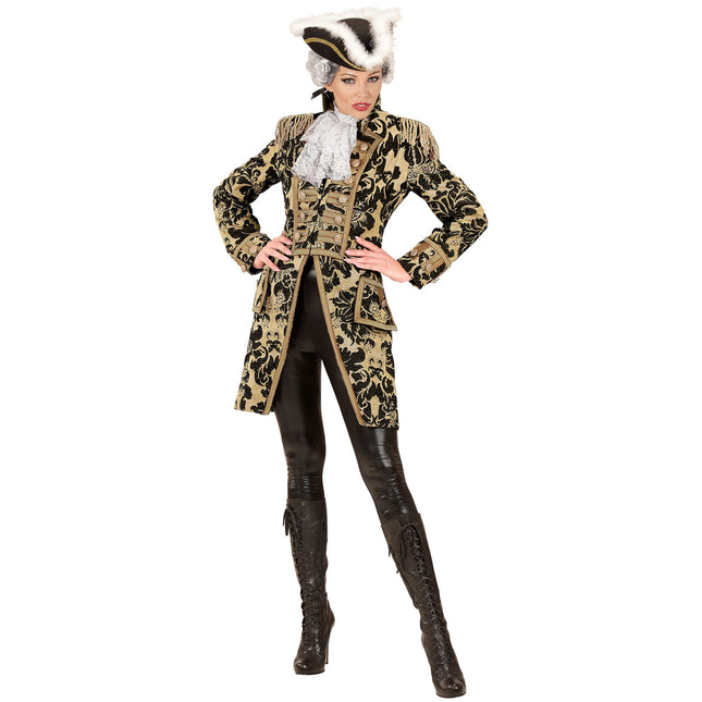 Giacca Circus Nero Oro Donna