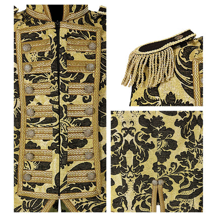 Giacca Circus Nero Oro Donna