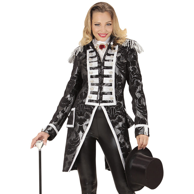 Giacca Circus Nero Argento Donna