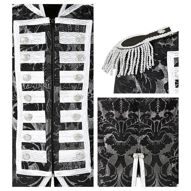 Giacca Circus Nero Argento Donna