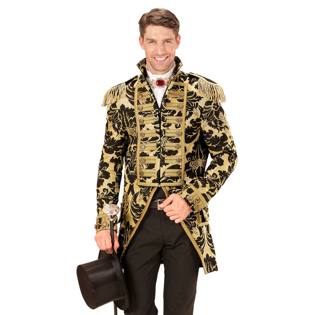 Giacca Circus Nero Oro Uomo