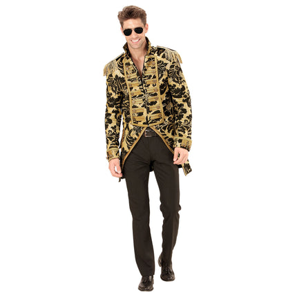 Giacca Circus Nero Oro Uomo