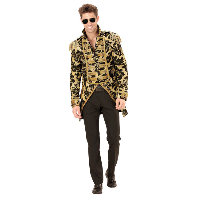 Giacca Circus Nero Oro Uomo