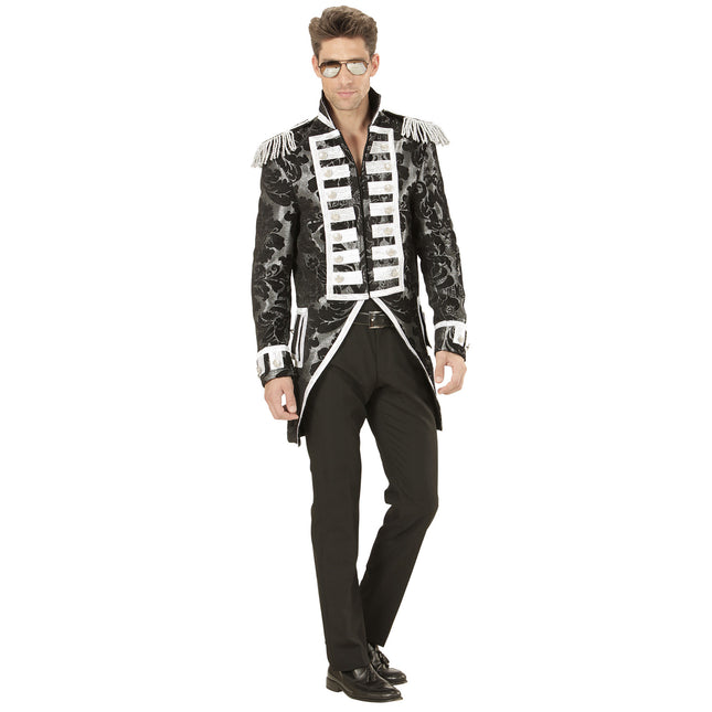 Giacca Circus Nero Argento Uomo