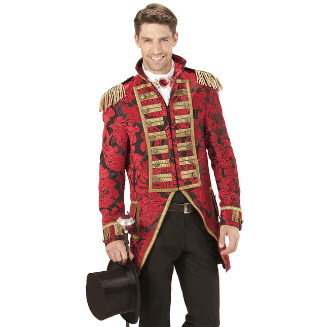 Giacca Circus Rosso Oro Uomo