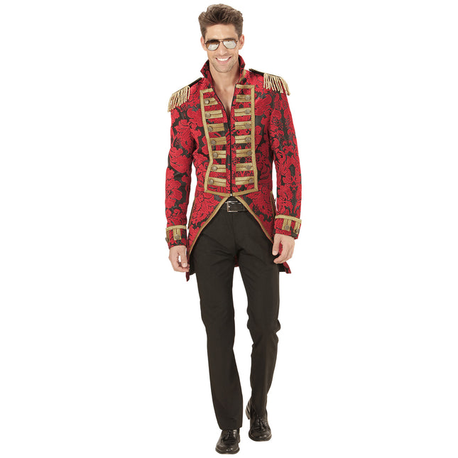 Giacca Circus Rosso Oro Uomo