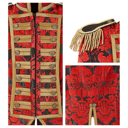 Giacca Circus Rosso Oro Uomo