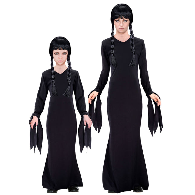 Vestito di Halloween Ragazza Nera