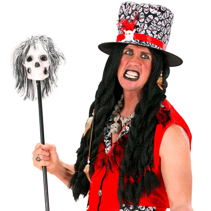 Parrucca di Halloween Voodoo
