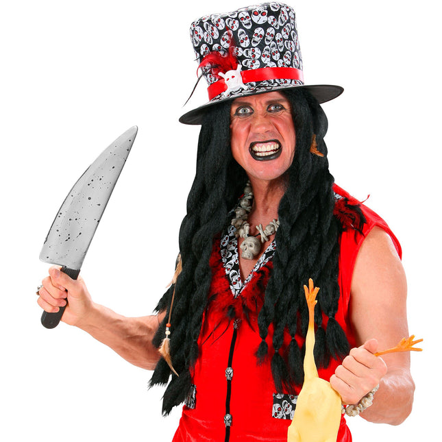 Parrucca di Halloween Voodoo