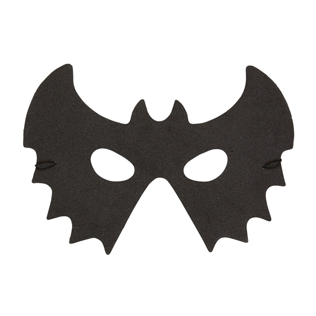 Maschera occhi Halloween Pipistrello nero