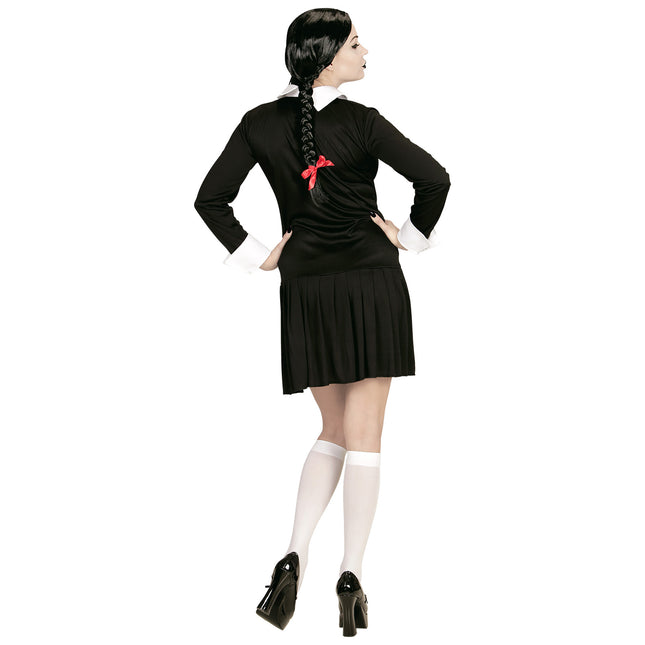 Vestito di Halloween Nero Bianco Donna