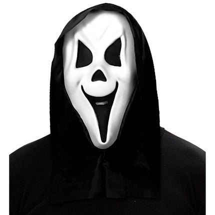Maschera di Halloween Bianco Nero Fantasma