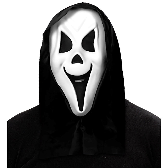 Maschera di Halloween Bianco Nero Fantasma