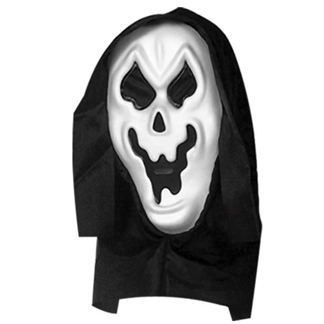 Maschera di Halloween da fantasma con cappuccio