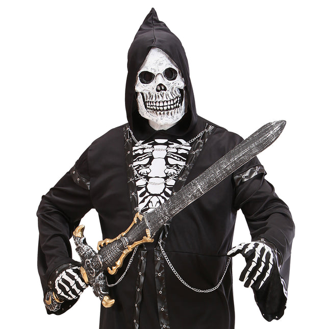 Spada finta di Halloween argento