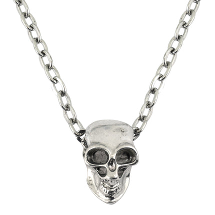 Collana di Halloween Teschio d'argento