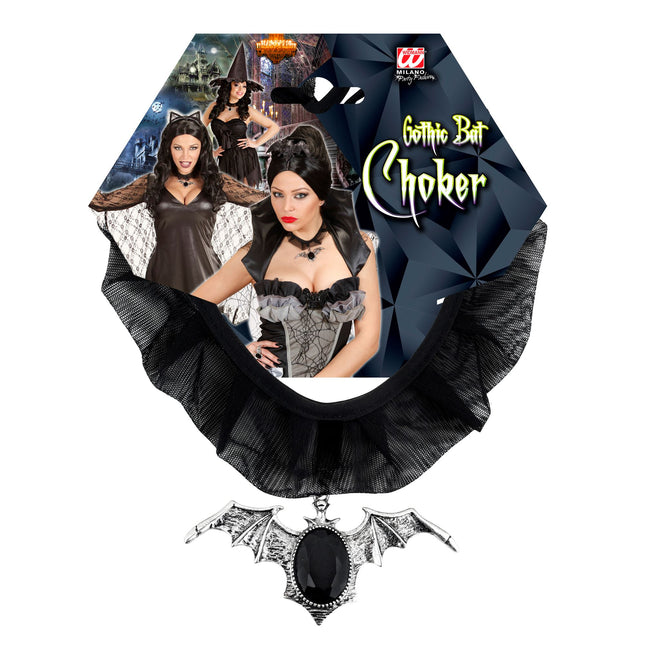 Collana di Halloween con pipistrello