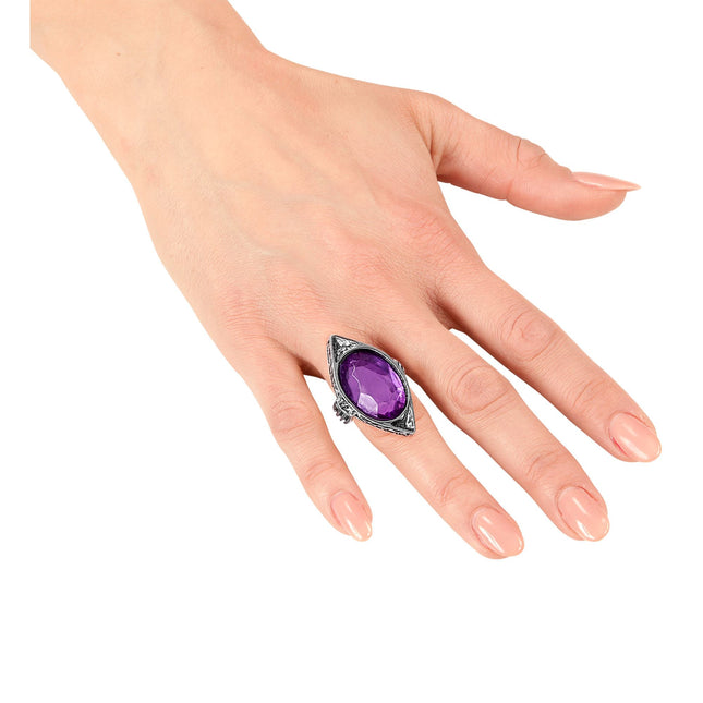 Anello di Halloween con pietra preziosa