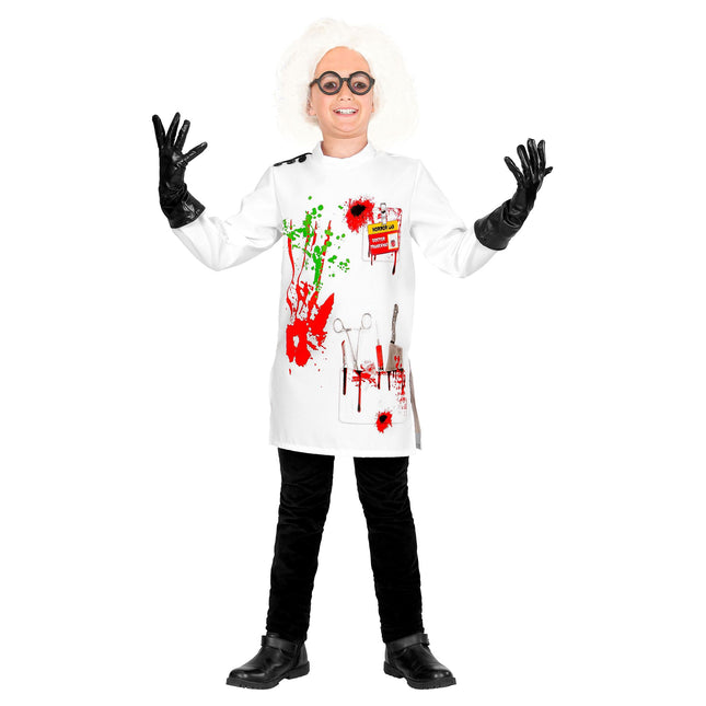 Costume di Halloween da scienziato per bambini