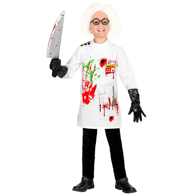 Costume di Halloween da scienziato per bambini