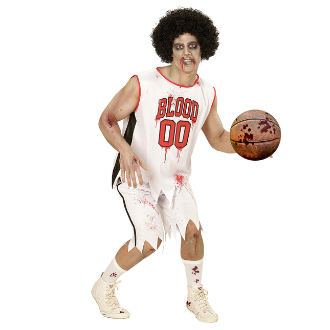 Costume di Halloween da uomo Zombie Basket
