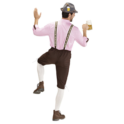 Lederhosen da uomo con camicetta