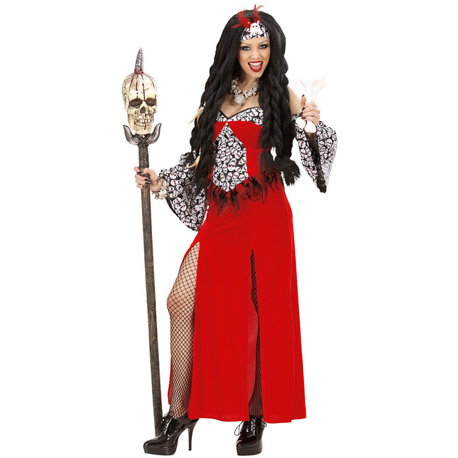 Vestito di Halloween da donna sacerdote