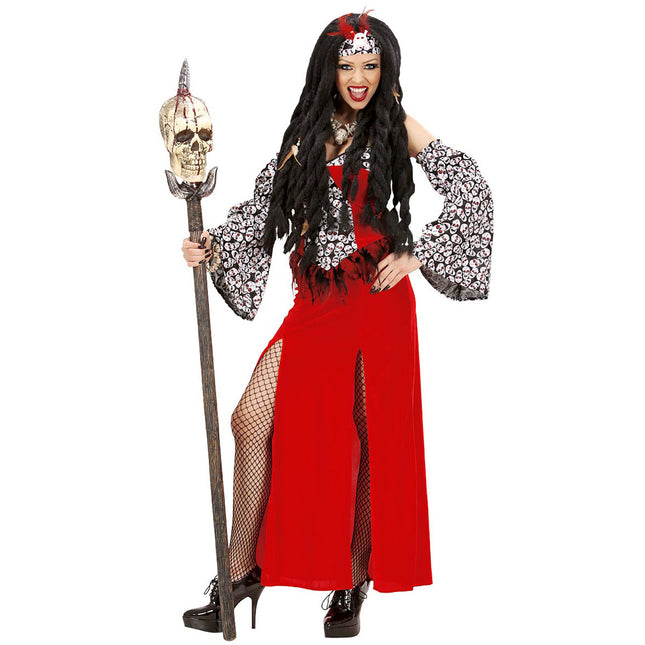 Vestito di Halloween da donna sacerdote