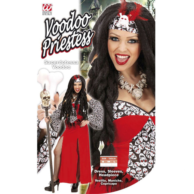 Vestito di Halloween da donna sacerdote