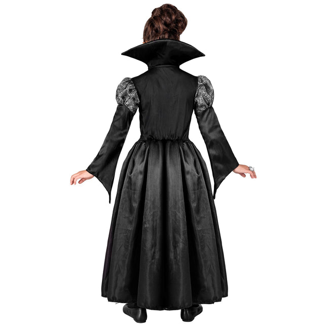 Vestito di Halloween Ragazza Nera Vampiro
