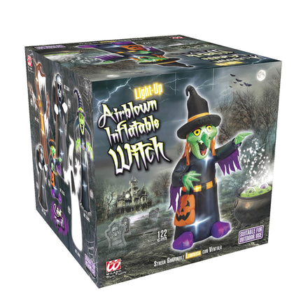 Strega di Halloween Skydancer 1,22 m